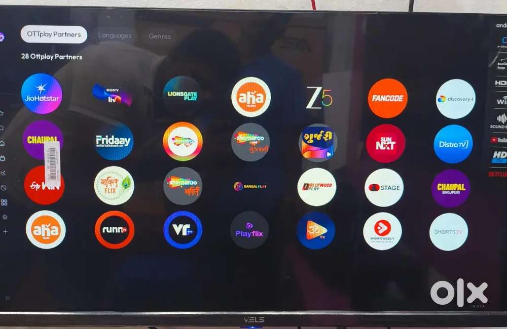 Branded Android Tv. 28 OTT & 500 Tv Channels Free