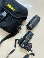 Nikon D3300 with 18-55mm and 70-300mm lens