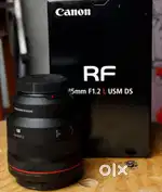 Canon RF 85mm f1.2 L DS Standard Lens