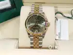 Rolex lady date just 31mm for sale in mumbai, india.Date just 31 green