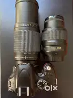 Nikon D5100 with Nikon AF 18-55mm & Nikon MF 70-300mm lens