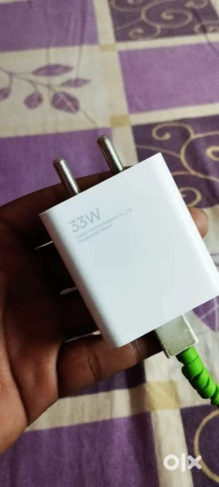 Original Mi 33W SonicCharge 2.0 USB Charger for Cellular Phones, White