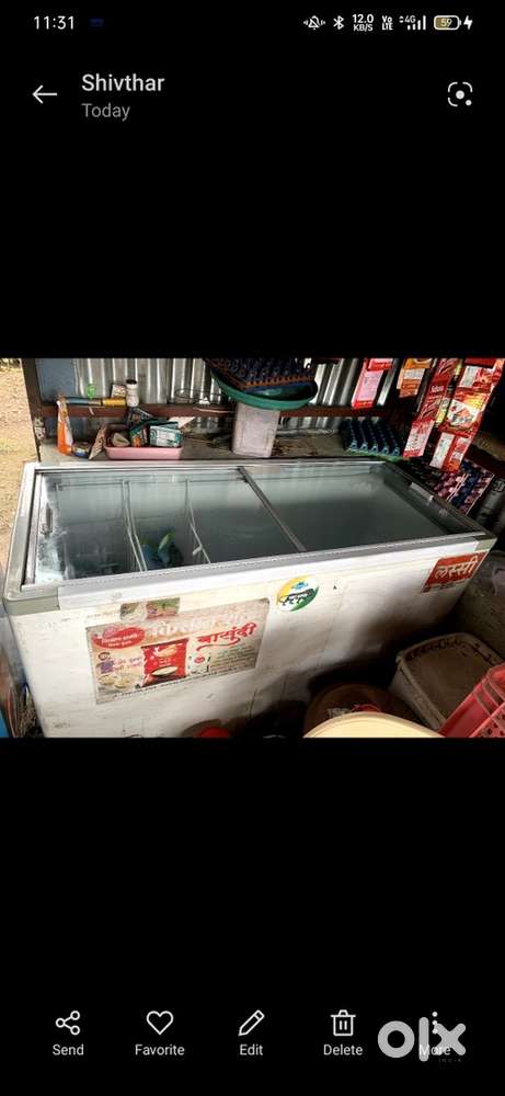 Ice Cream And Cold Drink Fridge Urgent Sell Shivathar