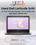 Used Dell Latitude 3490  High Quality Used Laptop  Best Price Offer