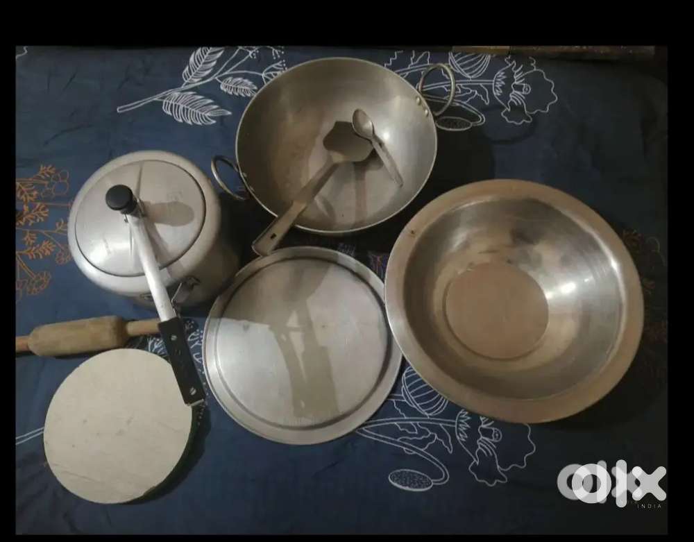 Pressure cooker 7litre and Badi Kadai set