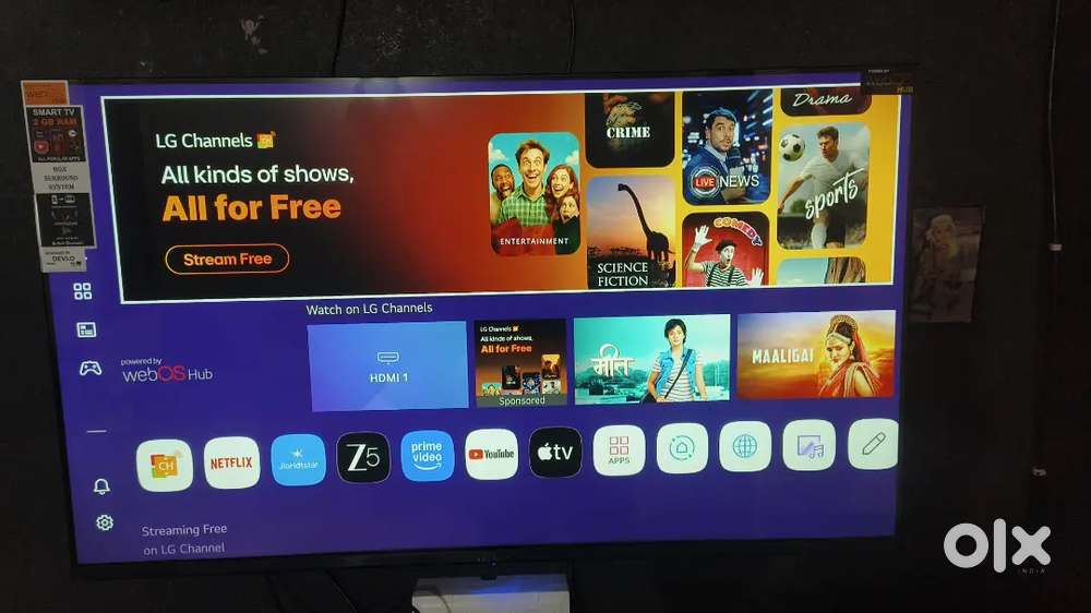 V5 smart 4k QLED TV