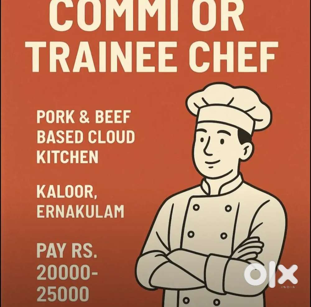 Commi Chef- Fresh or Experienced