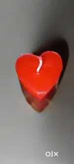 Santed Heart Designe Candle