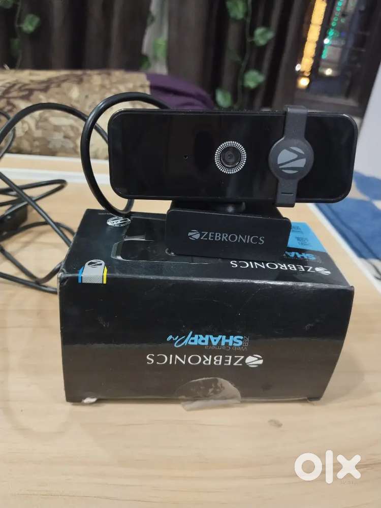 Unused Zebronic sharp pro webcam 30FPS 3048X1536 pixels