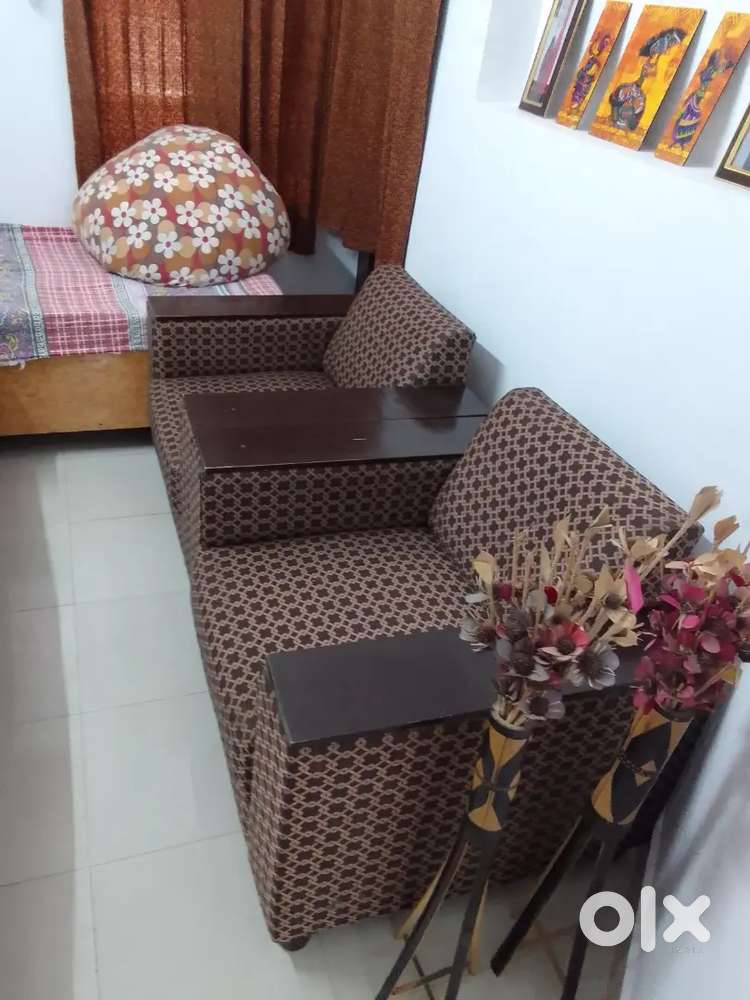 King Size Bed and Five Seated Sofa