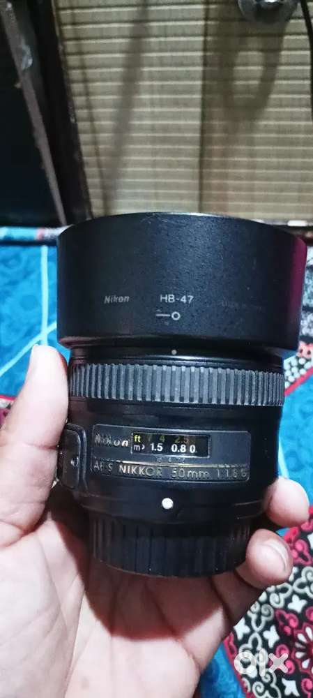 Nikon 50mm1.8g lenc