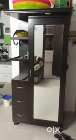 Wardrobe and dressing mirror