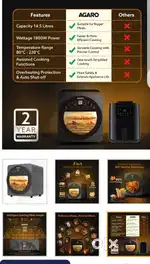 Agaro air fryer