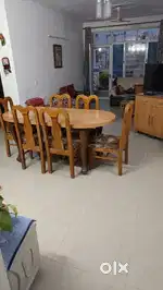 Indipendent 2bhk furnished society flat gms road engineers enclave