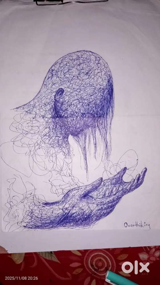 Pen se bani hui drawing