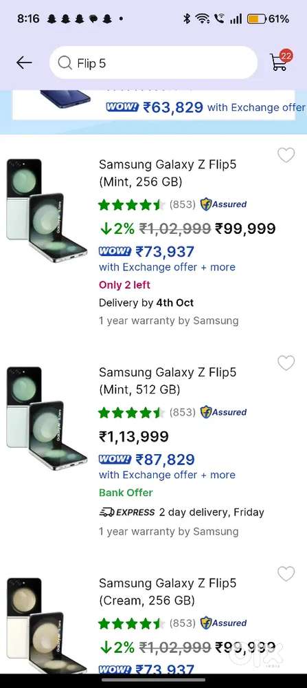Samsung z flip 5