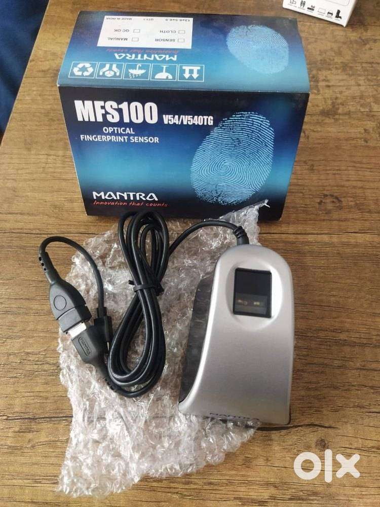 Mantra mfs100 biomatrics finger Device