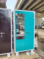 New brand almirah with glass door.