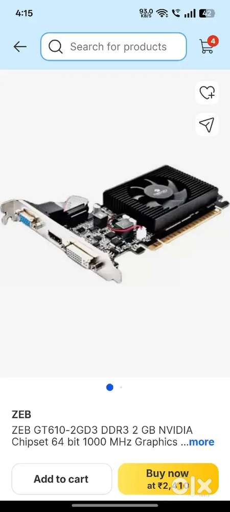 Gt610 Graphic card!