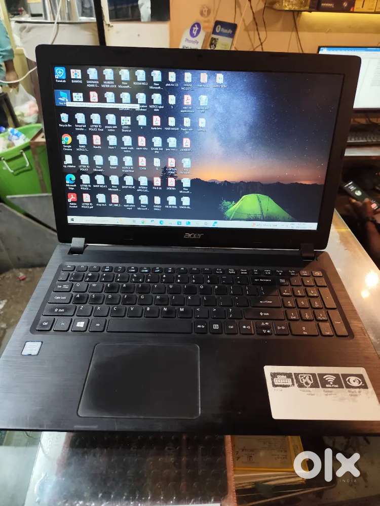 Acer laptop I3 7th generation