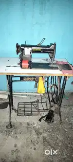 Foot pedal sewing machine