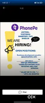 Phonepe sale's exicutive