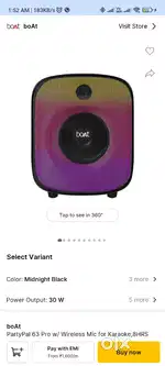 Speaker boat paypal pro brend new condition