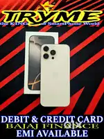 TRYME 256GB IPHONE 16 PRO MAX With Warranty Full Kit Box Brand New