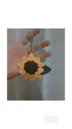 Handmade crochet keychains