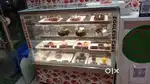 Cake display unit for shop