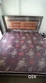 Kung Size 6x6 Double  Bed With Mattress.