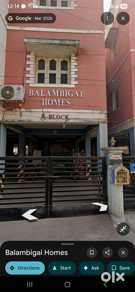 2bhk rent in Keelkattalai 900sqft