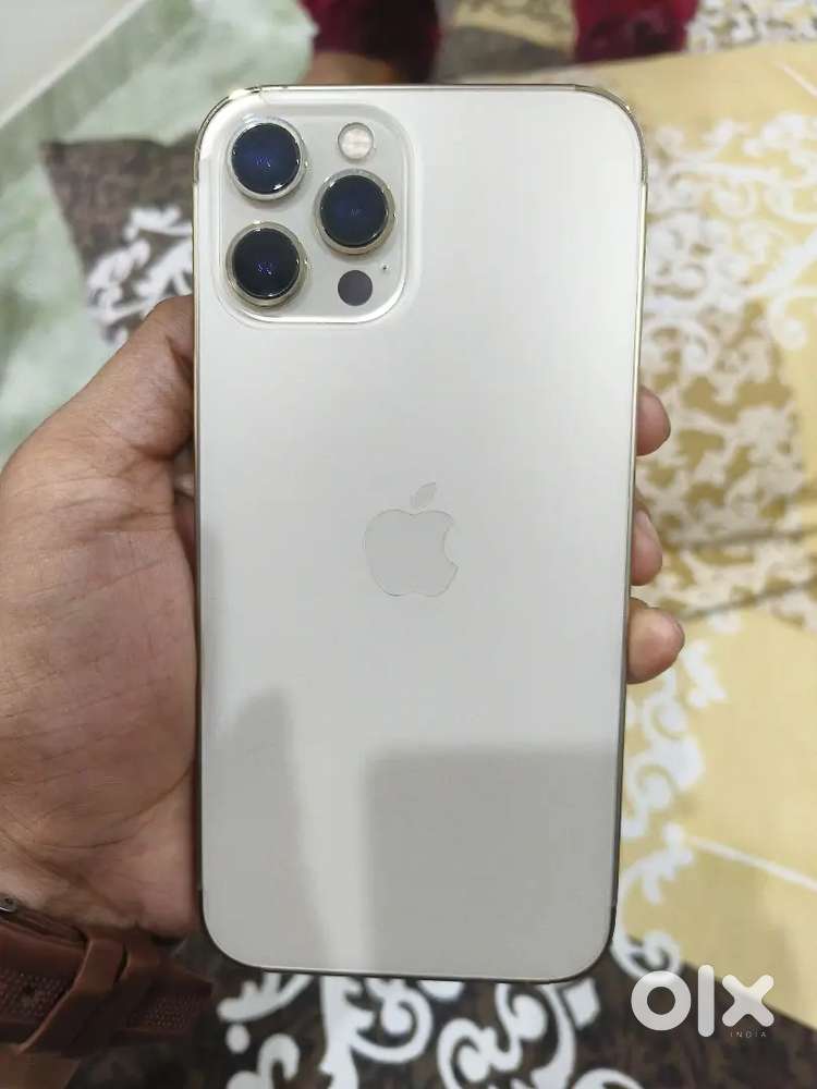 I phone 12pro max fresh phone argent sell battery health 100% original