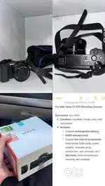 Sony ZV-E10 (July 2025 Purchase) – Excellent Condition, With Warranty