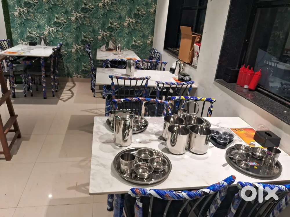 1 thali, 4 vati, 1 glass (20 sets )