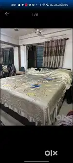 Bed & dressing table &mattress gadda