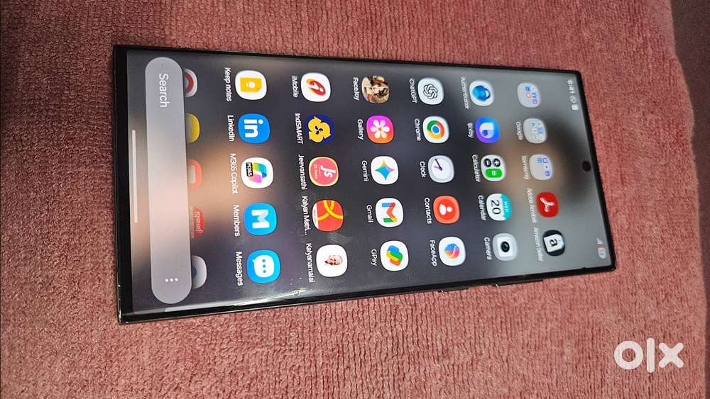Samsung S23 ultra 256/12 gb 1 year old Bill and Box available Mahim