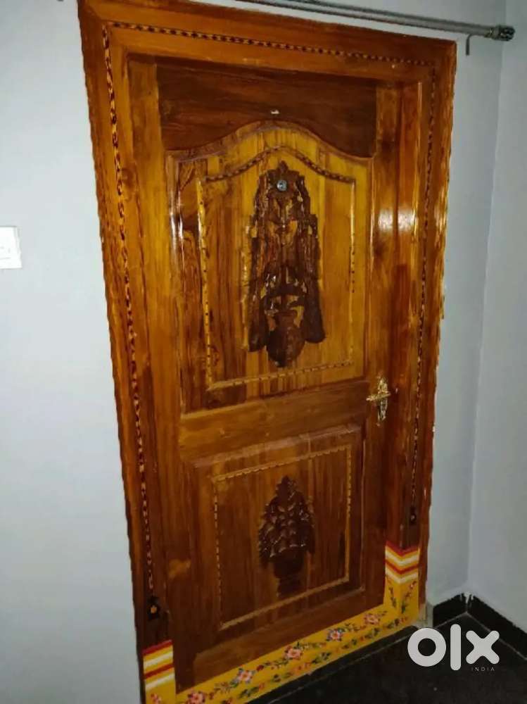 Semi furnished 1bhk for family