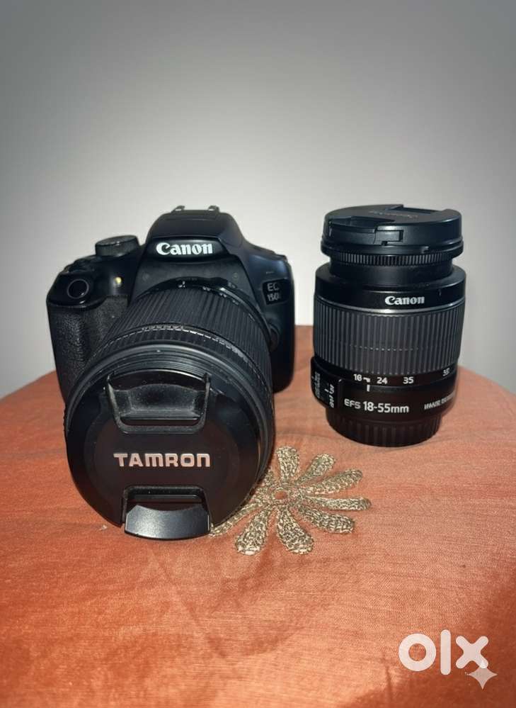 Canon 1500d with tamron 18-200 and 18-55