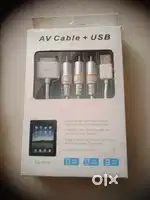 AV cable + USB, Antenna Cable, router, WD Tv - live streaming player