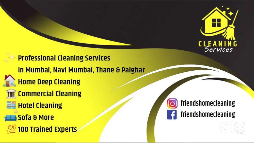 best deep cleaning services. in mumbai.navi Mumbai palghar