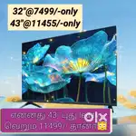 Book now_ sony new 43 inch smart Android led tv @11444