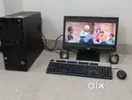 HP fully computer set and working very fast
