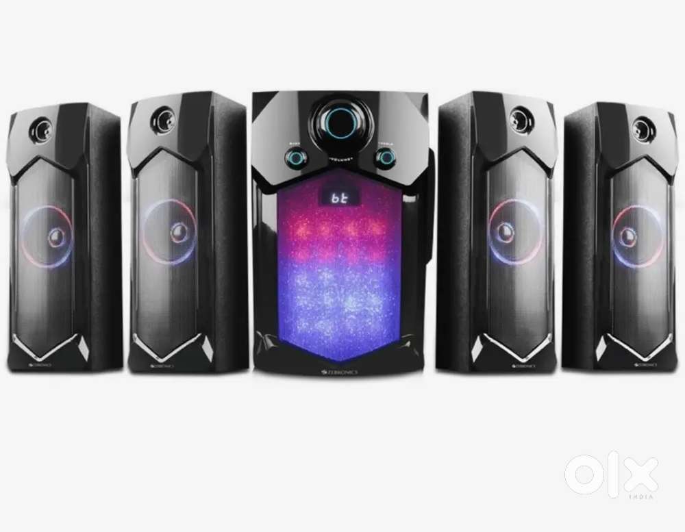 ZEBRONICS INDIE 105 W Bluetooth Home Theatre (Black, 4.1 Channel)