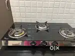 Gas with 3 stoves