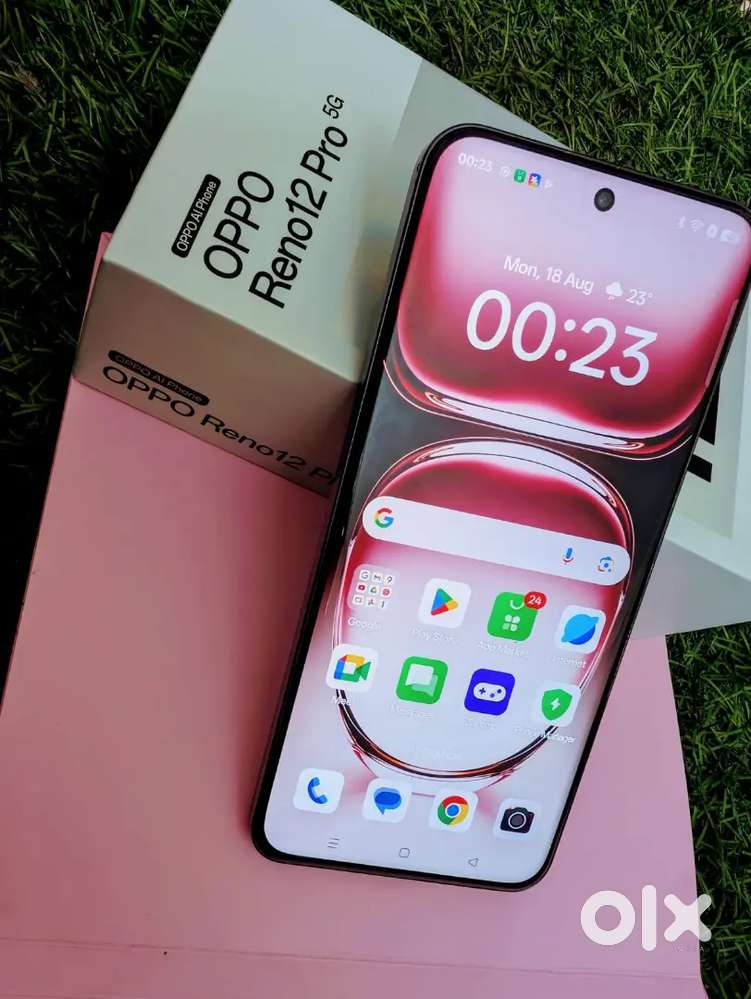 Oppo reno 12pro 512gb good condition completel box