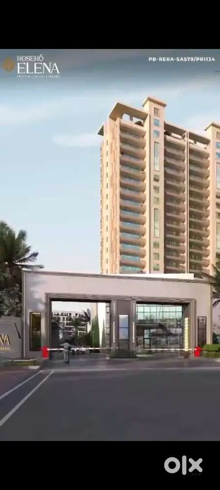 3BHK luxurious apartment in Zirakpur near airport road