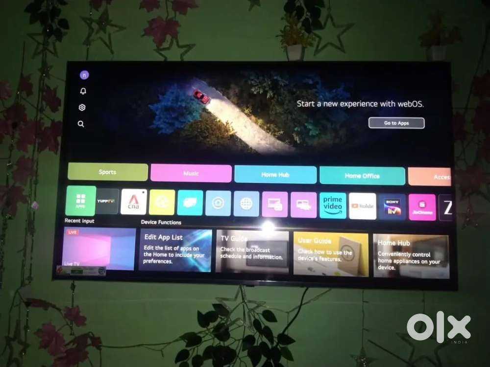 LG TV 55 inch 8 month old Muradnagar kaman Mehdipatnam