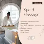 Female Spa Therapist Vacancy