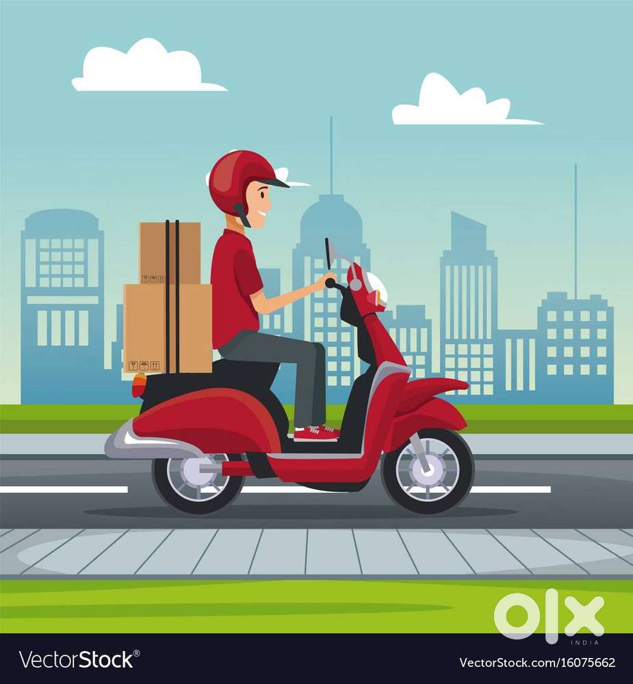 Wanted  Two wheeler and four wheeler  Delivery staff staff